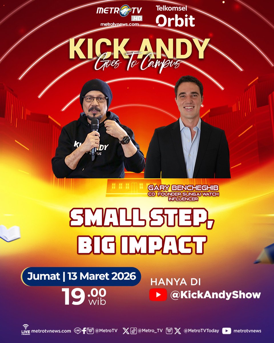 Kick Andy Show Official tweet media