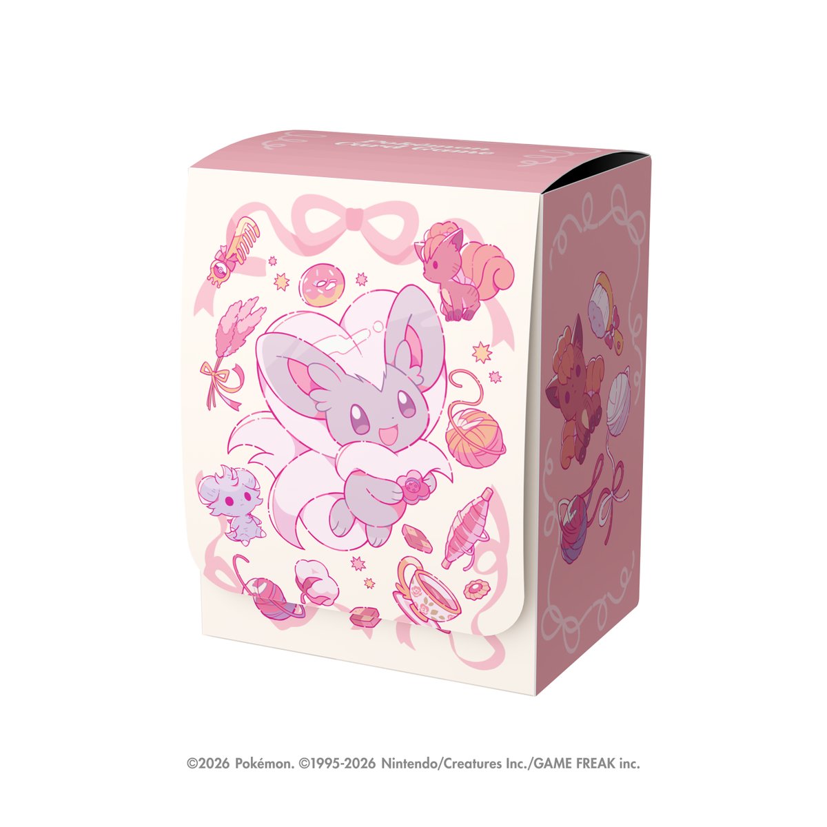 yume335's tweet photo. ▍3月13日(金)発売
▍ポケモンカード 周辺グッズ
カード周辺グッズにてチラーミィ＆チラチーノちゃんを描かせていただきました！綺麗好きな二匹と一緒に大切なカード収納を楽しんでいただけましたら嬉しいです✨
#ポケモンカード #ポケカ https://t.co/P4cUNLfH0j