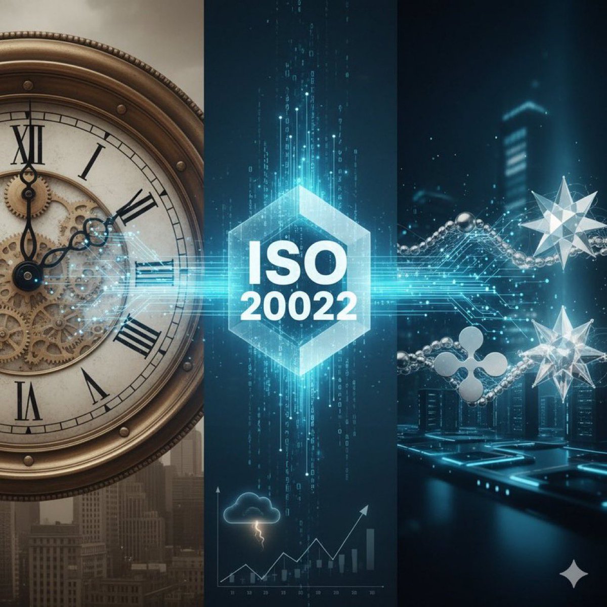 🔑 ISO 20022 is a global messaging standard that defines how financial institutions exchange information for transactions (payments, securities, remittances). It replaces outdated, fragmented systems (like the old SWIFT messages) with a unified, data-rich digital language.

Why