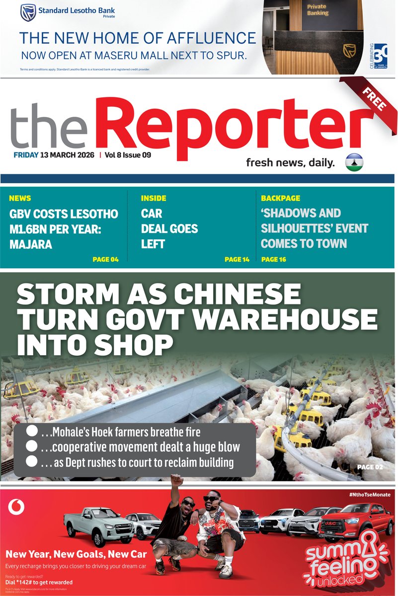The Reporter - Lesotho tweet media