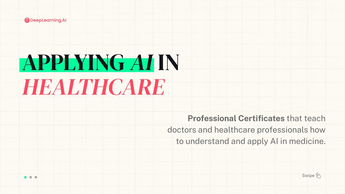 DeepLearning.AI tweet media