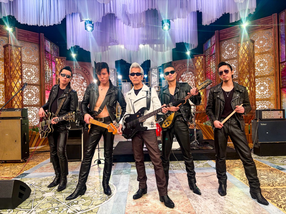 Johnny_Ginbae's tweet image. 【テレビ出演情報📢】

本日3/13（金） 17:30〜18:00放送‼️

テレビ東京「歌のサンセット」に
JohnnyとJOHNNY PANDORAが出演📺
「Pure Mind」を歌唱🎙️

▼ 番組HP
tv-tokyo.co.jp/utanosunset/

是非ご覧ください✅👀

#ヨコハマ・グラフィティ #ヨコハマグラフィティ
#PureMind #JOHNNYPANDORA #横浜銀蝿