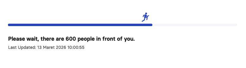 band kaga terkenal antriannya dikit kali wak