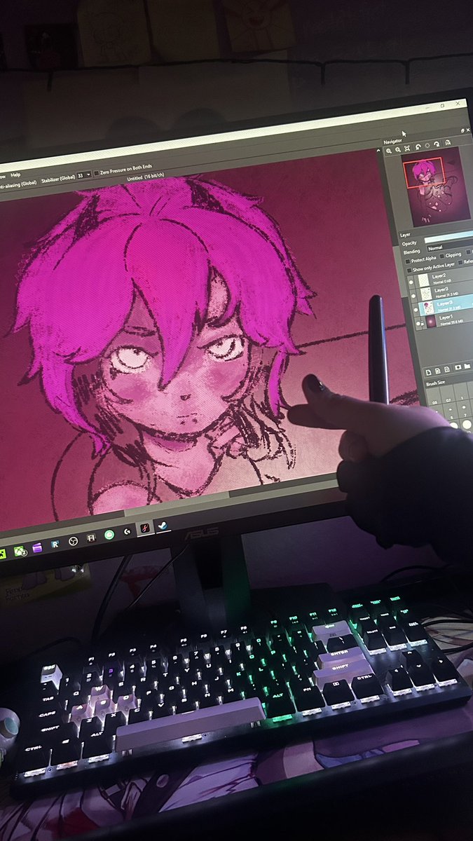 SomniferousX's tweet photo. Music based art is my jam 💜 I’m back, my darlings, and I missed you all so much 💕 https://t.co/P8Yh4IR52L