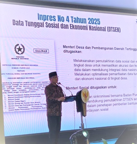 TPP SUKSESKAN DTSEN INPRES No. 4 Tahun 2025 Pemutakhiran Data Tunggal Sosial dan Ekonomi Nasional 
<a href="/YandriSusanto/">Yandri Susanto</a>
 @SekretariatNegaraRI
<a href="/bpsdmkemendesa/">Bpsdm Kemendesa</a>
#PemutakhiranDTSEN
#TPPKerjaBerdampak
#TPPIndonesiaHebat
#TPPMendukungPemutahiranDTSEN