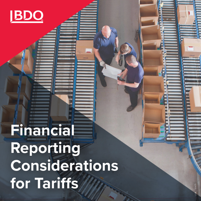 KLPCPA's tweet photo. Uncertainty around tariff reversals, potential refunds, and new executive actions is driving market volatility across multiple industries. @BDO_USA’s latest publication covers key financial reporting, SEC, and auditing considerations: https://t.co/joFbHKeDX5 https://t.co/Vm329IvGYO