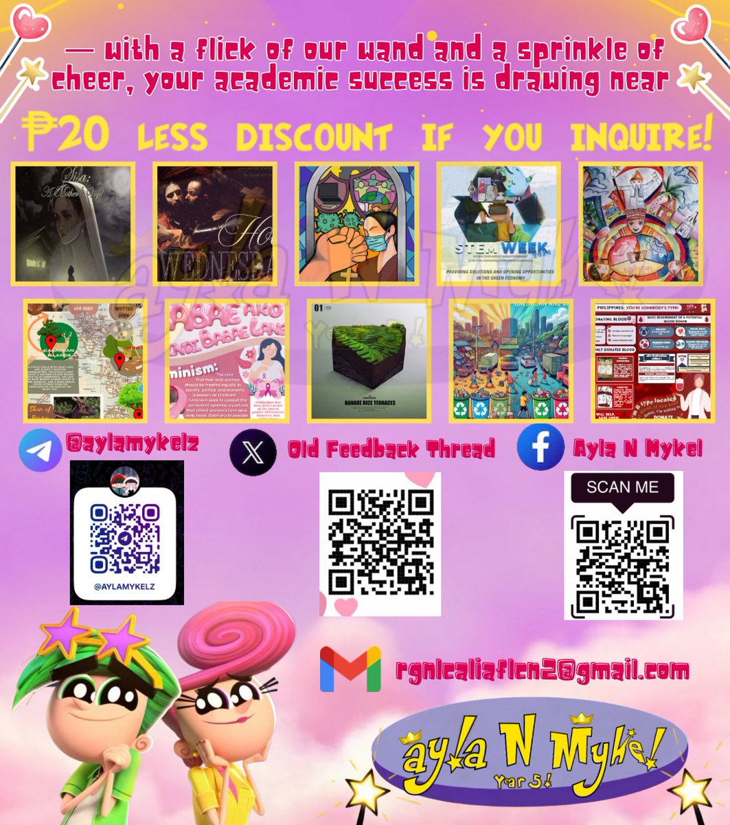 🪄 ayla n’ mykel || OPEN || ₱50 less discount tweet media