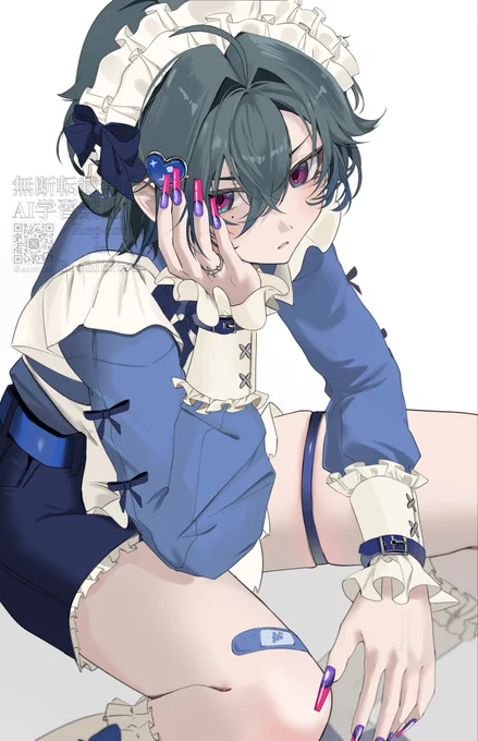 フリフリ服ローエンくん #Lohen