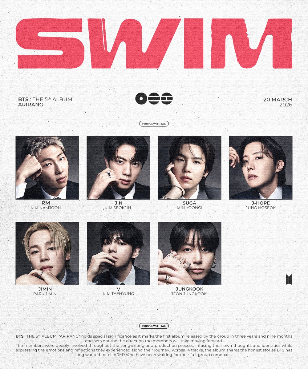 #ARIRANG : SWIM