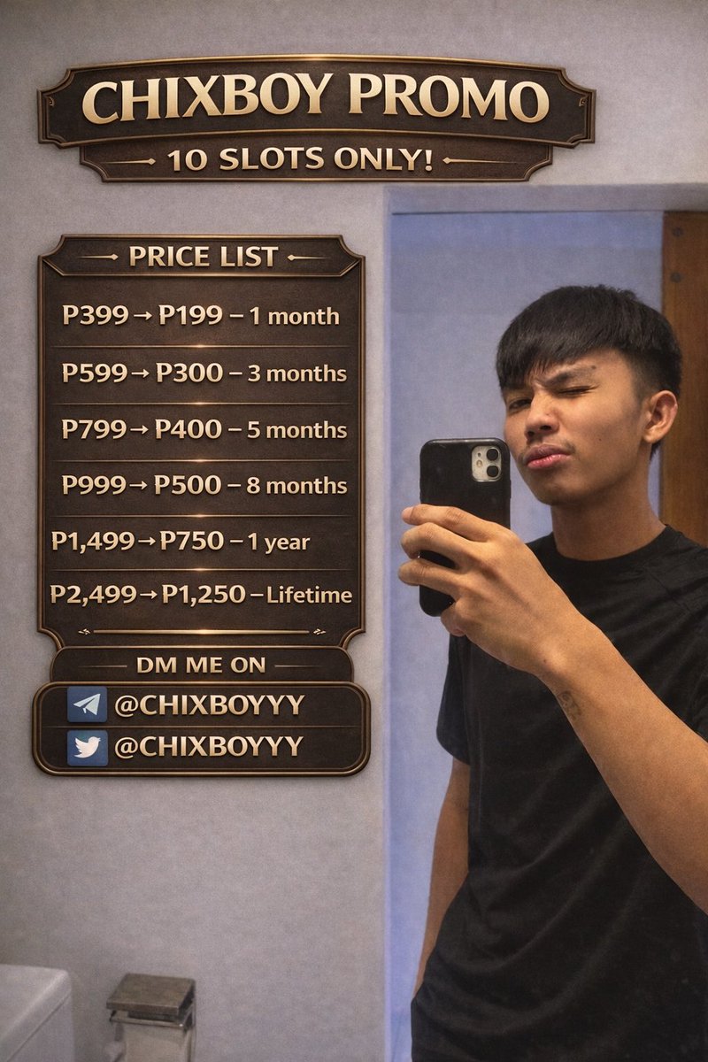 CHIXBOYYY🐼 (LF SPONSOR) tweet media