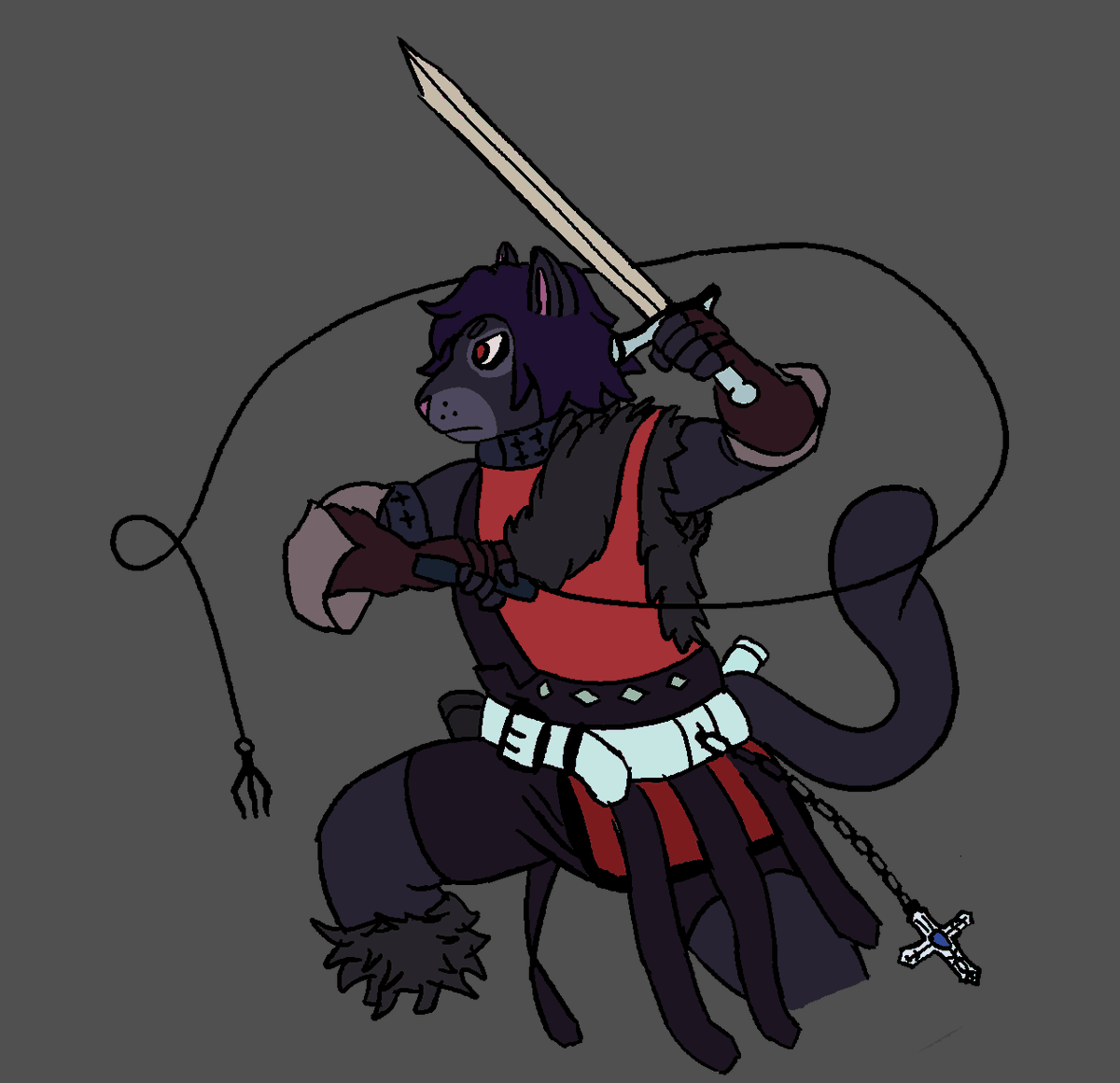 LeZoruart's tweet photo. que no te mientan el Simon pelirojo bueno es el de Chronicles no el de Judgement

oc mio Hunter vestido de simon chronicles

#furry #FurryArt #oc #Castlevania https://t.co/dUDqKKMU9P
