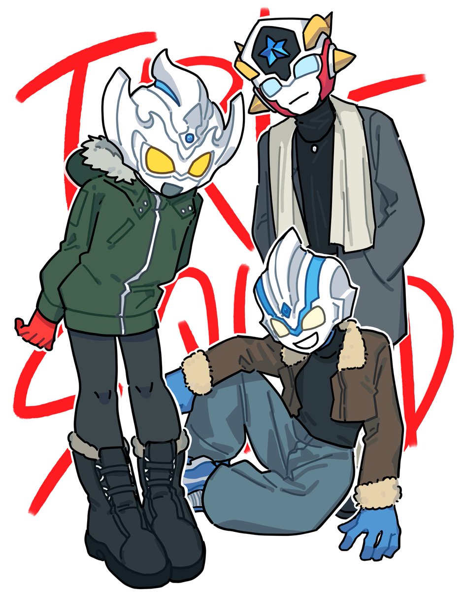 갤 뒤지다 전에 그린거 있어서 던지고감…
트라이스쿼드~