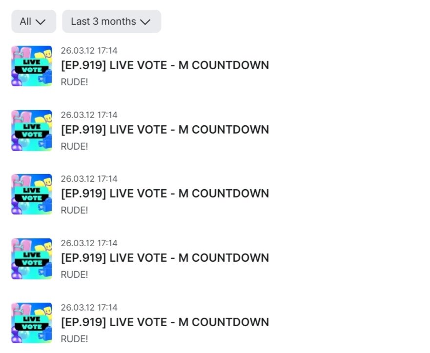 Let's Vote SHOP! WTS MCOUNTDOWN VOTE (no rt deals) tweet media