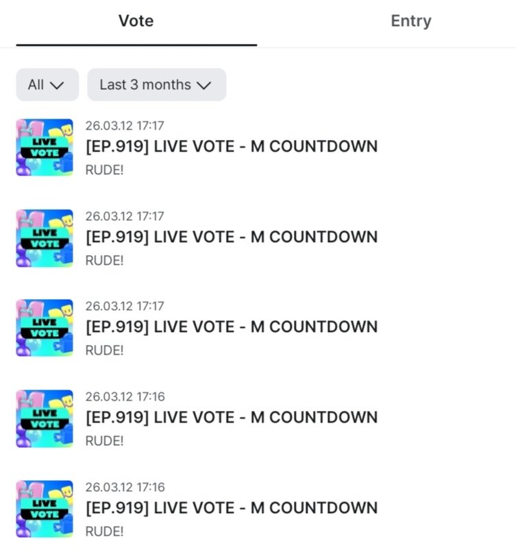 Let's Vote SHOP! WTS MCOUNTDOWN VOTE (no rt deals) tweet media