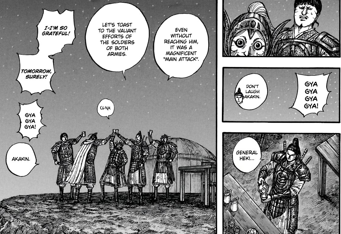 NicolasMagno31's tweet photo. #kingdom869
#kingdom_manga
Eu vivi para ver o Ouhon >>sorrindo << (Eu repito, SORRINDO) e ainda cumprimentando o Heki para tomar um vinho.
O que um filho não faz com um homem né.
Nosso nobre babaca elitista cresceu 😭 https://t.co/MZRjLsFbBs