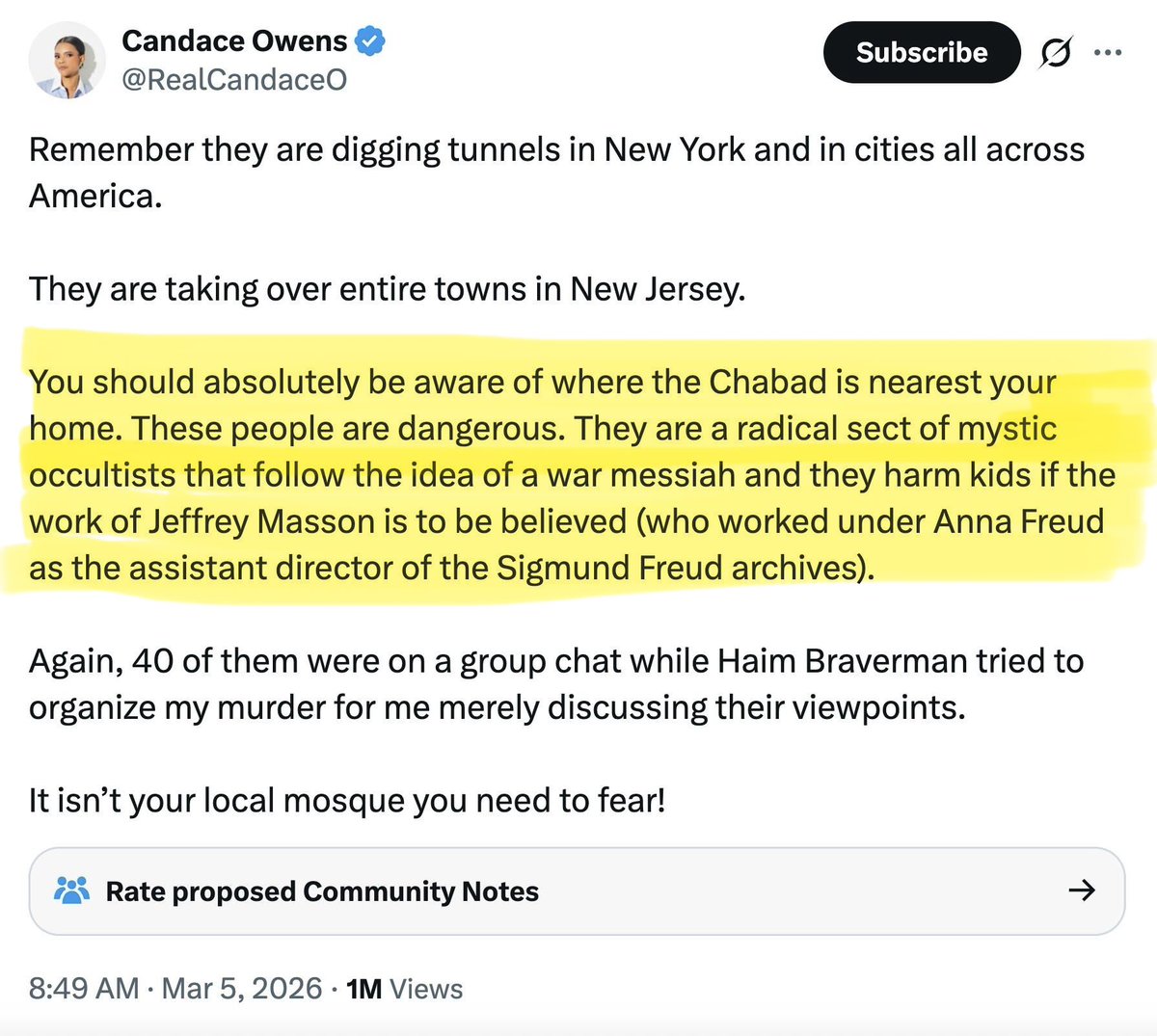 Laura Loomer tweet media