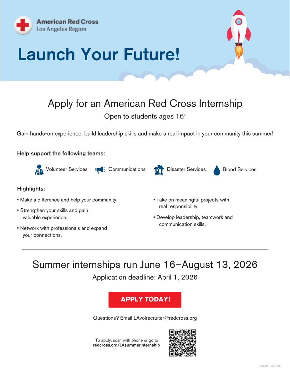 Red Cross Los Angeles tweet media