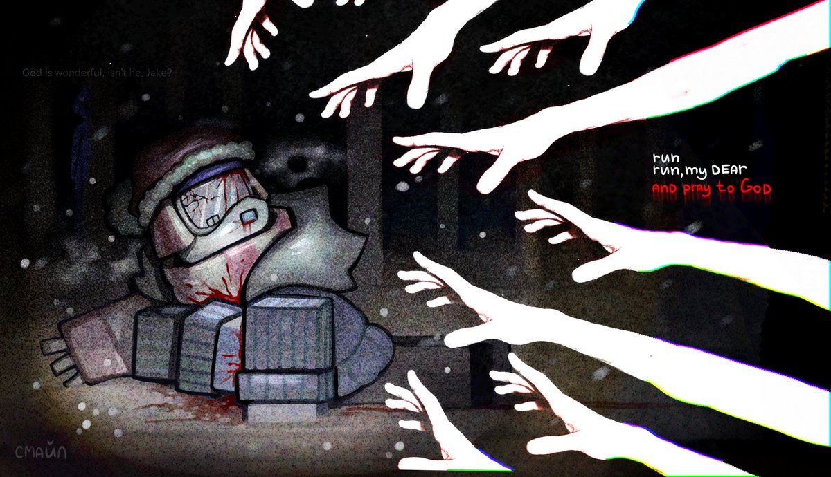 YDeath3313's tweet image. I will not find freedom here
I will not escape the spawn
There is no life in this place
There is no exit or entrance
There is only one way - to accept my fate
Then, perhaps, suddenly, I will be here at peace...

(translation may not be exact)

#Seildirectory