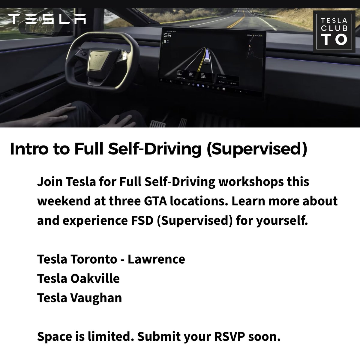 Tesla Club TO tweet media