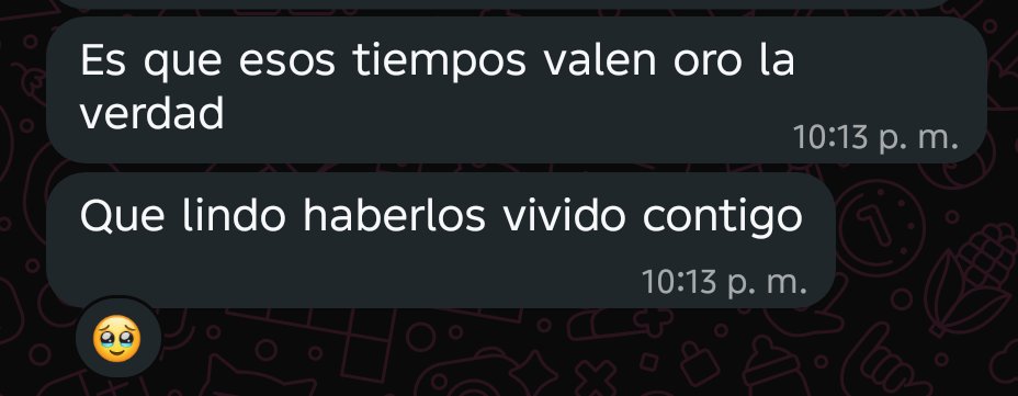 Muy a mí pesar el tiempo no se detiene