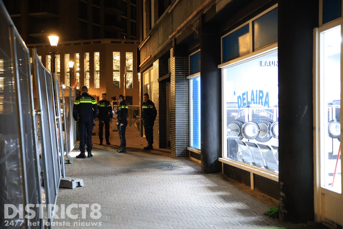 Explosieven ontploft bij winkels aan Pletterijkade, Den Haag