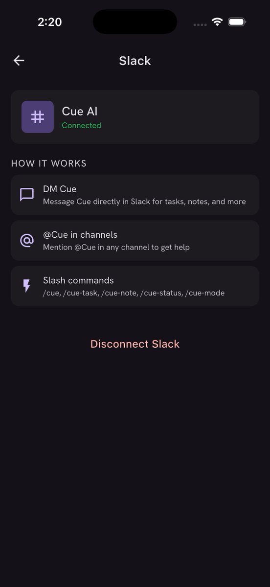 cueaiapp's tweet photo. Your email inbox just became a task list.
Cue 1.4.0 is live:
- Gmail and Outlook connected - emails become tasks automatically
- Slack and Google Chat integrations - coaching where you work
- Programs - guided journaling, deep work routines...
- New Pro tier with inbox autopilot https://t.co/eP2XZDFflT