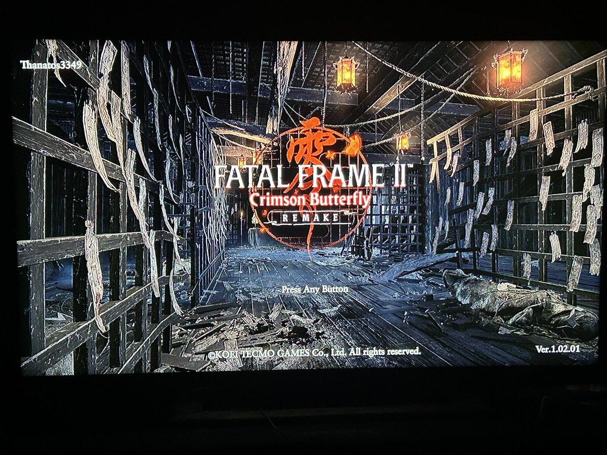 ProbUnimportant's tweet photo. Unfortunately work is a thing I have tomorrow so I was only able to play for a little more than a hour today
I highly recommend this game to both new and old fans and I cannot wait to keep playing it tomorrow; I’ll absolutely be buying a physical copy soon
#FatalFrame #FF2R https://t.co/iz4cTj1QED