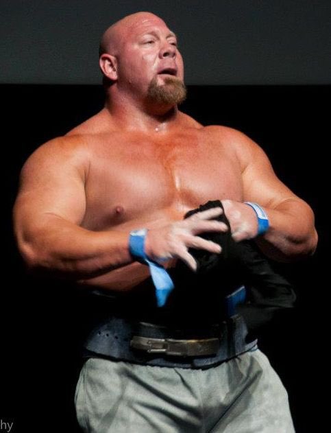 nickbeststrong's tweet image. 770 lbs x 13 reps
Deadlift for reps at Giants Live 2013 

Just keep pulling.

#NickBest #Deadlift #Strongman #BestStrong