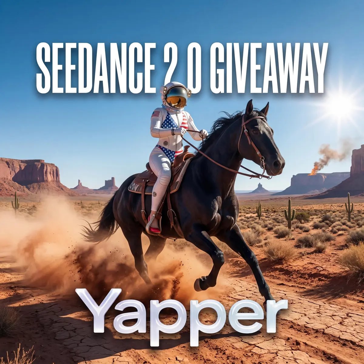 🚨Free Seedance 2.0 giveaway!🚨

We're giving away 20 more monthly subscriptions with Seedance 2.0 access today 🎁

Here's how to win!

⚡️Like, repost, and comment "seedance"

⏰ 20 lucky winners will be announced in the next 24h

Must be following <a href="/yapper_so/">Yapper</a>!