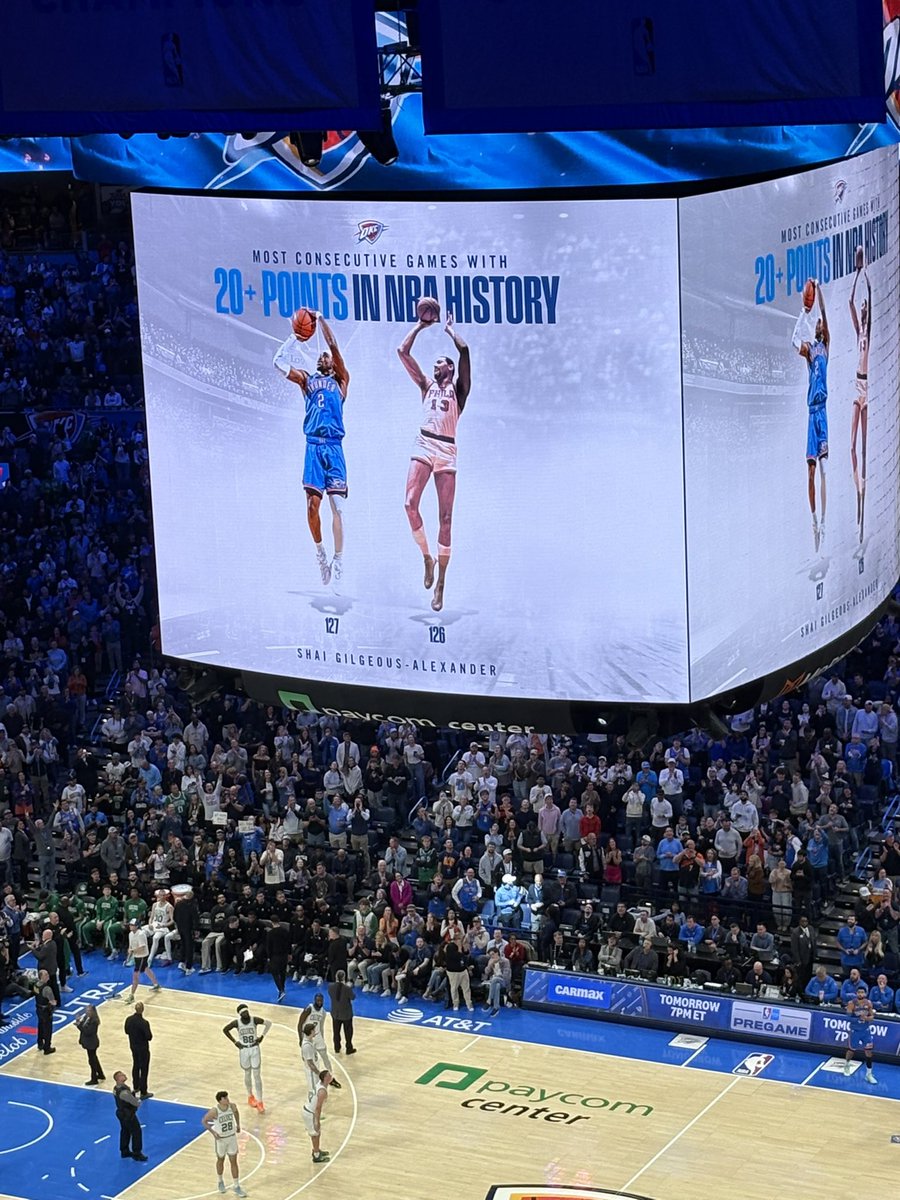 Sook_Sports's tweet image. Insane. You never think you’ll see some records broken, but RECORDS ARE MADE 2 BE BROKEN! #ThunderUp #SGA