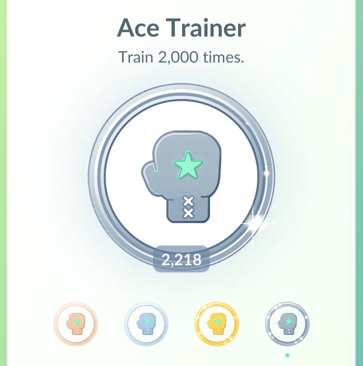 jhoetzl's tweet photo. @RocknVaughn @Jeroen026PoGo But finish the first one of the day in master league and get 500 or 1000 dust, or a sinoh stone plus work on that ace trainer medal… https://t.co/8WNfA5sPOW