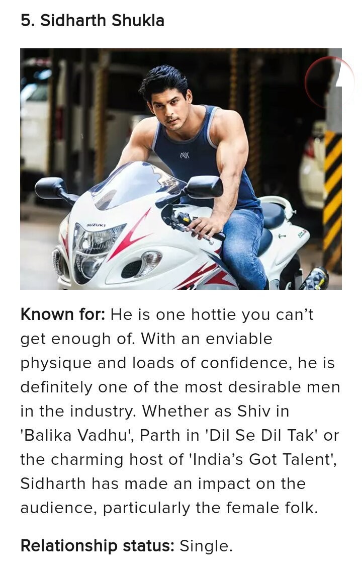 vijaya_sidheart's tweet photo. Throwback
The Times 20 Most Desirable Men on Hindi Television 2017

#SidharthShukla || #SidHearts https://t.co/3JEtJjCmex