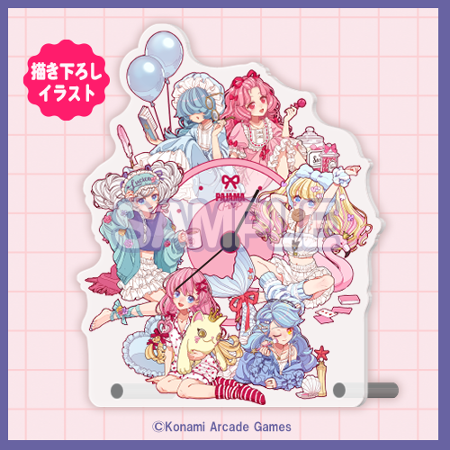 オトカドール～パジャマパーティー♡～ S賞 アクリルクロック オトカドール～パジャマパーティー♡～】 S賞(S-1):アクリルクロック
