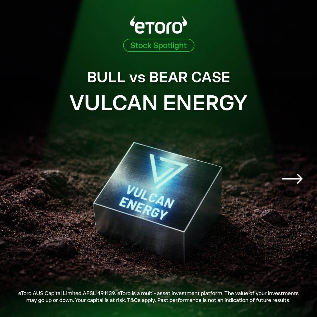 eToroAU's tweet photo. Lithium stocks are back in focus but Vulcan Energy is doing things differently. 

Here's how: