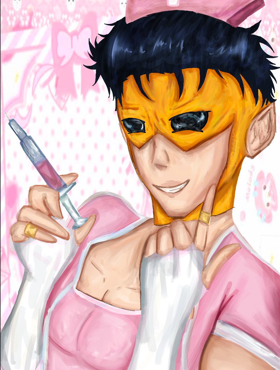 stluvbon's tweet photo. I see a lot of nurse x patient AU’s so i decided to do sinister and viltrum mark🤤 #INVINCIBLE #sinivil https://t.co/t5E6vGF1yI