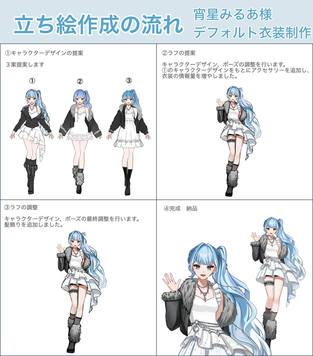 原画 オリジナル 手描きイラスト 女の子 創作 - A4 同人 の商品詳細
