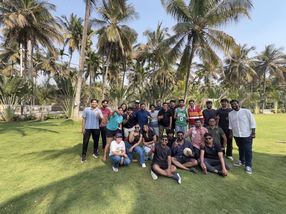 FacetsCloud's tweet photo. work hard, play harder!  the  team recently headed to diamond_pavilion_by_jade for an incredible offsite. from cricket, football, and billiards to pool sessions and a vibrant holi celebration—the energy was unmatched!   we capped it all off with a bbq evening full of music, dance, and laughter. stronger_together!  

 #LifeAtFacets #TeamBonding #CompanyCulture #Offsite #TeamRetreat