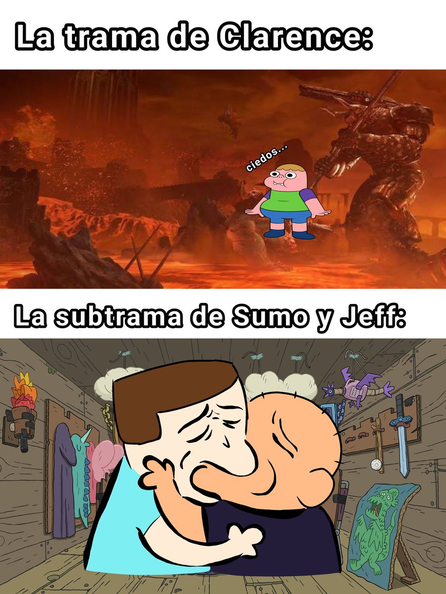 BadluBidi's tweet photo. Yo digo que esos 2 sí eran algo

#clarence #ship #curimomo #cartoonnetwork https://t.co/pSn2h2curm