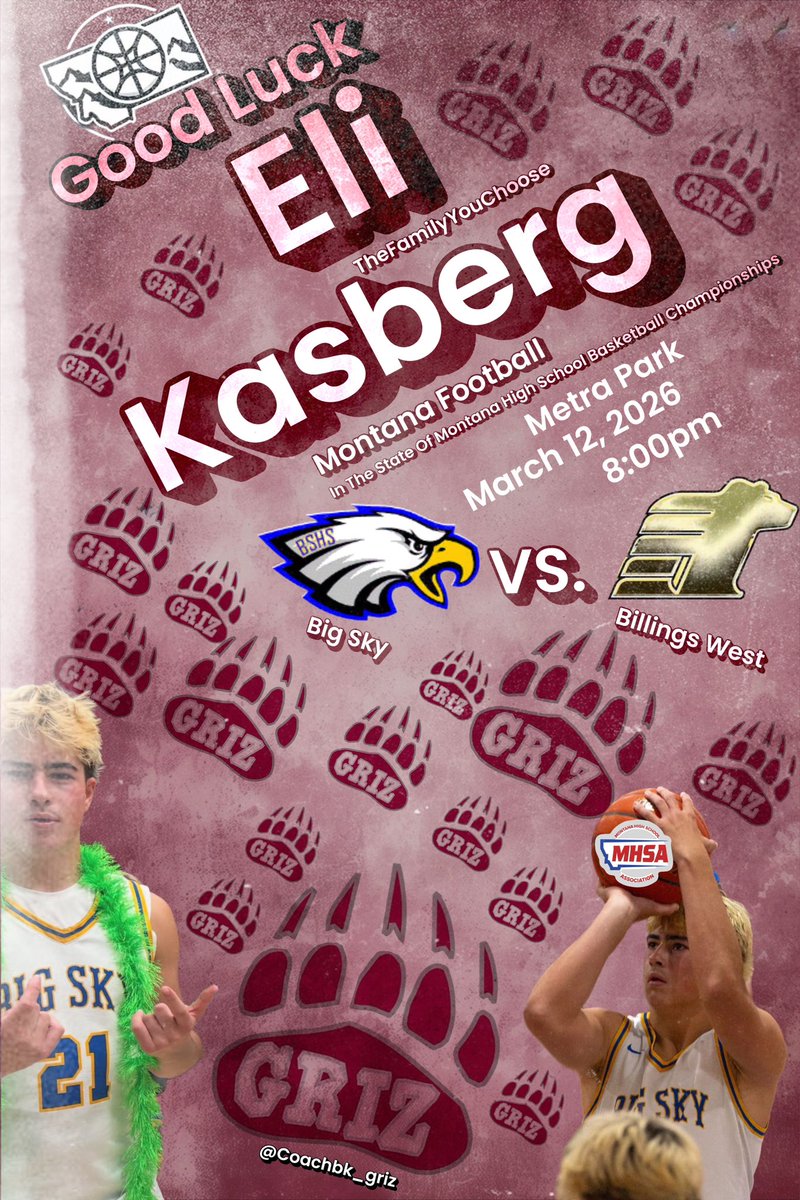 Thank you <a href="/Coachbk_griz/">Bobby Kennedy</a> for the good luck wishes !! <a href="/MontanaGrizFB/">Montana Griz Football</a>