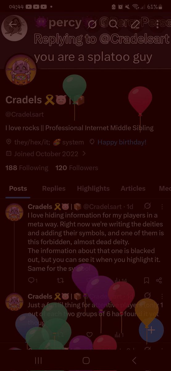 Cradels 🎗️🐷 | 📦 tweet media