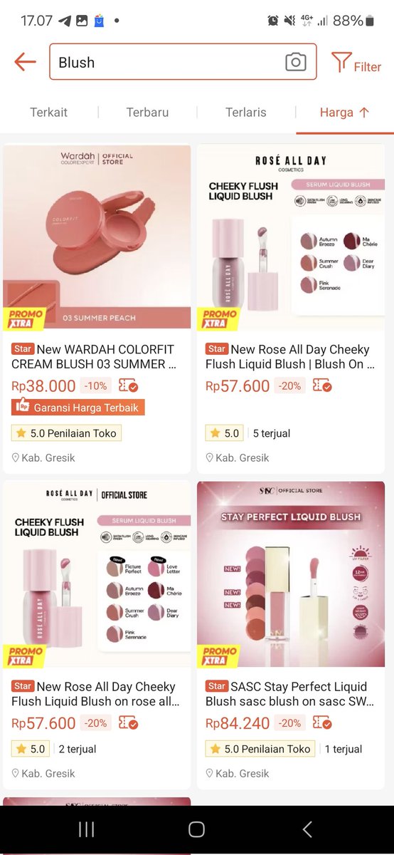 wts skincare makeup blush cushion lippies parfum tweet media