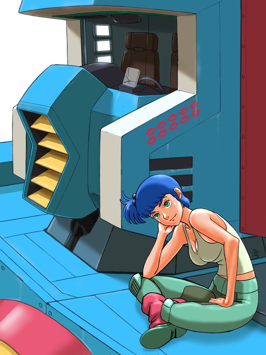 #突然カッコイイ青を無言で貼る