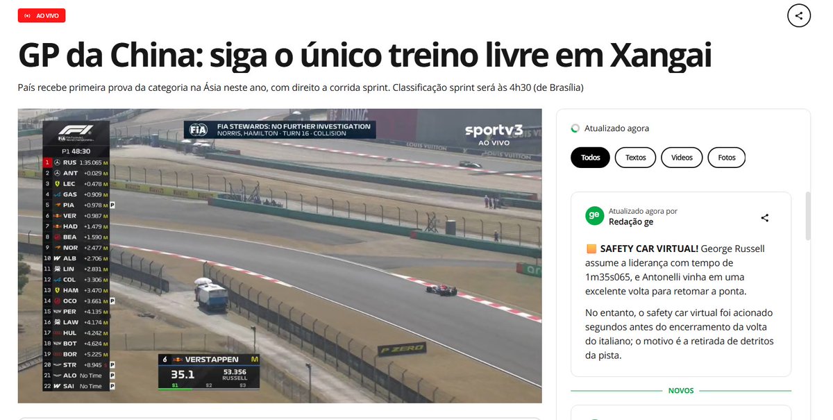 Blog Fórmula 1 tweet media
