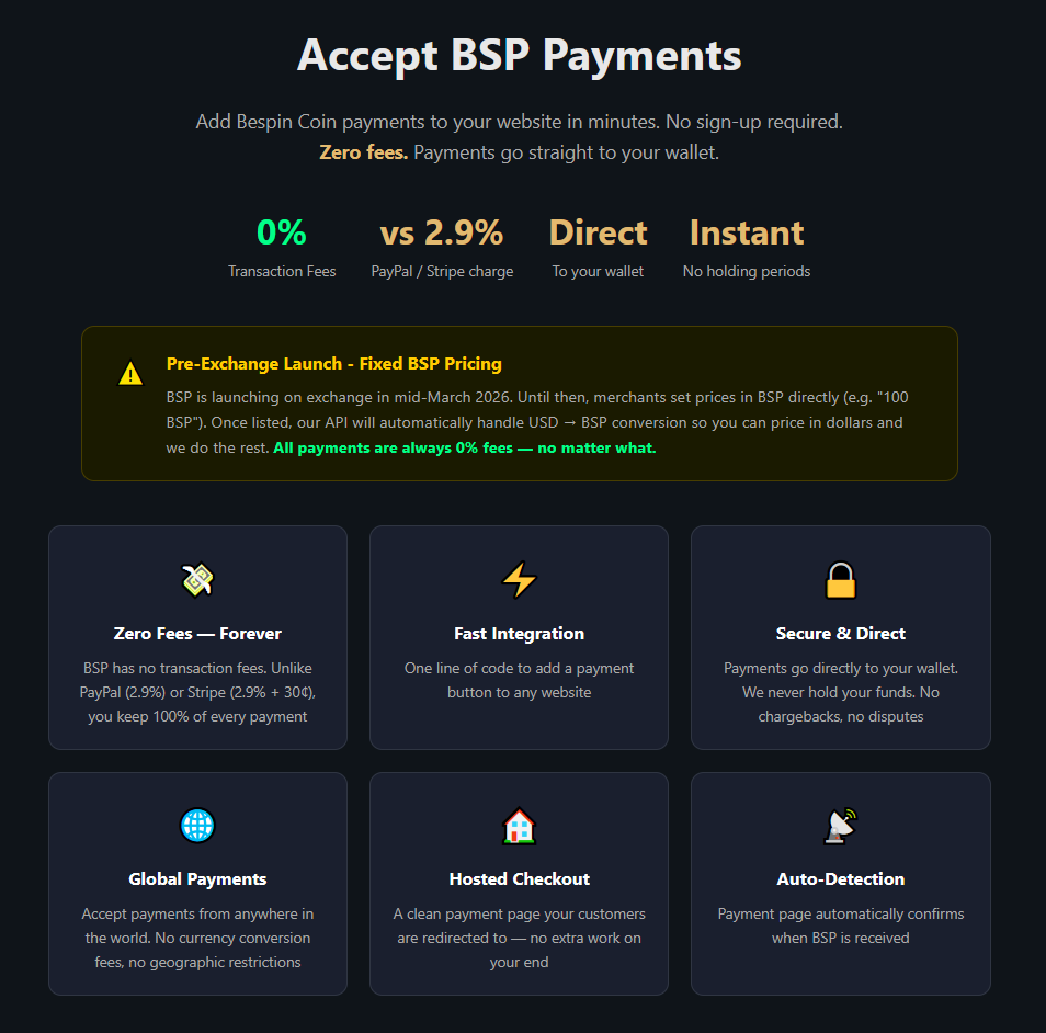 bespincoin's tweet image. Who will be the first online store to accept BSP as a payment method and remove merchant fees from their profits?

#ShopNow #CryptoCommunity #crypto