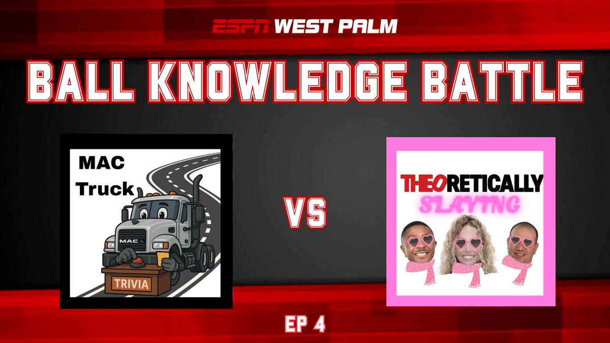 BallKnowBattle's tweet photo. BALL KNOWLEDGE BATTLE EP 4 | MAC TRUCK VS THEORETICALLY SLAYING | THE FINAL TEAM

WATCH HERE: https://t.co/kpkT4Uul62 https://t.co/u9ipOeMQiE