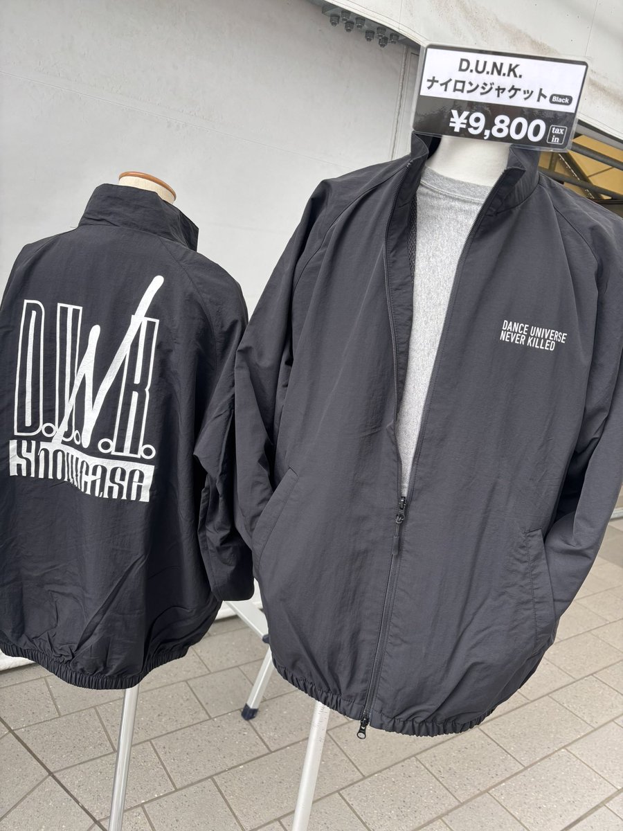 D.U.N.K ナイロンジャケット　未開封2026 D_U_N_K_ Showcase in K-Arena Yokohama 2026 オフィシャルグッズ