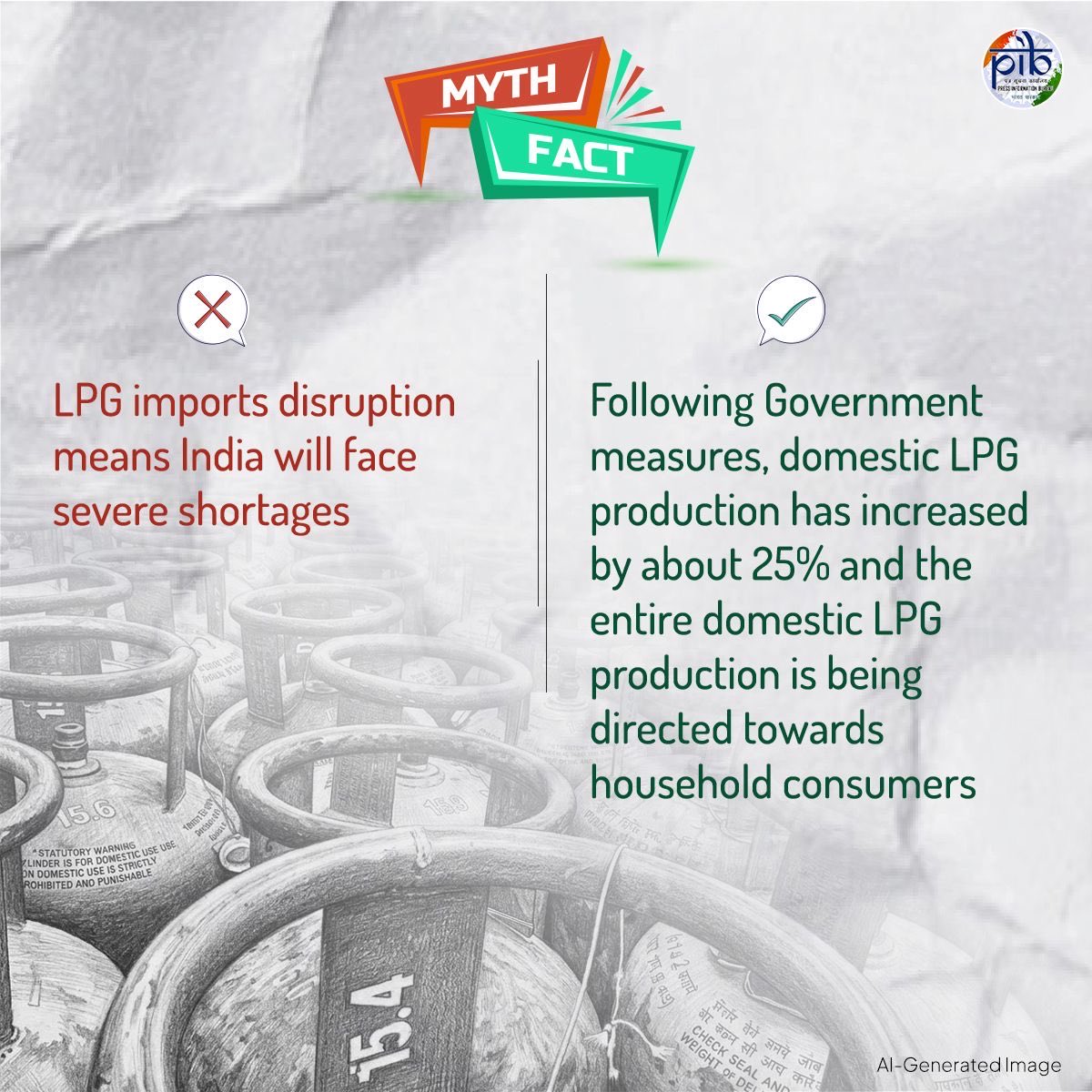 HPCL's tweet image. LPG supply remains available.

A committee has been constituted to review allocations and ensure fair and transparent distribution to restaurants, hotels, and other commercial users.

@HardeepSPuri @PetroleumMin @TheSureshGopi @Secretary_MoPNG @neerajmittalias 

#MythVsFact