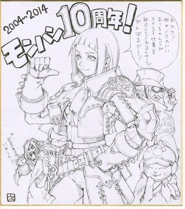 CAPCOM カプコン えだやん 直筆 イラスト ジャスティス学園 【公式通販】 ジャスティス学園 直筆 ラフスケッチ