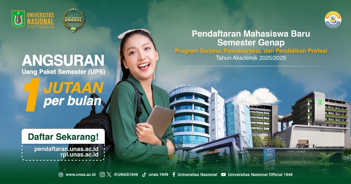Universitas Nasional tweet media