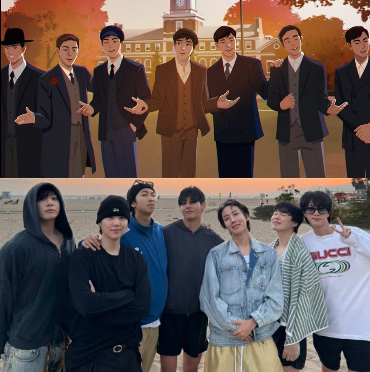 the sevens going to the US to create arirang, 130 years apart